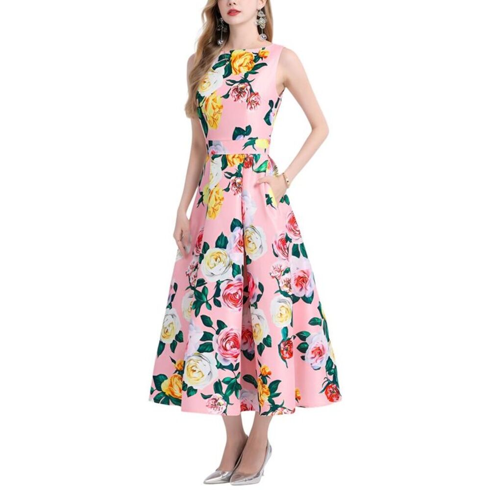 Dza Womens  Midi Dress